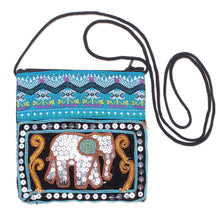 Load image into Gallery viewer, Small Handcrafted Sling from Thailand - Elephant Chic | NOVICA
