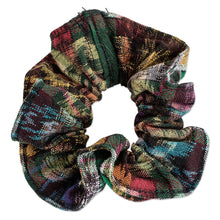 Load image into Gallery viewer, Multicolor Scrunchie Made from Upcycled Cotton in Guatemala - Colorful Traditions | NOVICA
