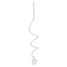 Load image into Gallery viewer, Quartz and Crystal Spiral Suncatcher Crafted in Guatemala - Precious Spiral | NOVICA
