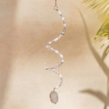 Load image into Gallery viewer, Quartz and Crystal Spiral Suncatcher Crafted in Guatemala - Precious Spiral | NOVICA
