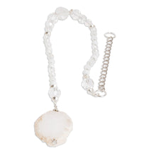 Load image into Gallery viewer, Quartz and Crystal Suncatcher Crafted in Guatemala - Precious Whispers | NOVICA
