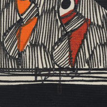 Load image into Gallery viewer, Signed Madhubani Painting with Colorful Birds - Birds's Saga II | NOVICA
