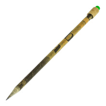 Load image into Gallery viewer, Vintage Handmade Recycled Paper Pencil with Green Eraser - News of Yesterday | NOVICA
