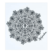 Load image into Gallery viewer, Mandala Coloring Postcards from Mexico (Pair) - Tender Emotions | NOVICA
