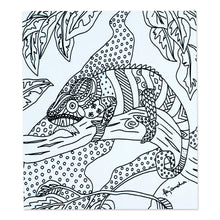 Load image into Gallery viewer, Mexican Wildlife Themed Coloring Postcards (Pair) - Nature's Emotion | NOVICA
