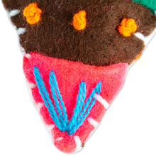 Load image into Gallery viewer, Colorful Spinning Top Ornament Handcrafted in Mexico - Spinning Colors | NOVICA
