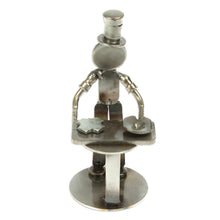 Load image into Gallery viewer, Handcrafted Recycled Scrap Metal Chef Statuette from Mexico - Eco-Friendly Taste | NOVICA
