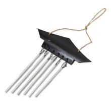 Load image into Gallery viewer, Balinese Handmade Bamboo and Aluminum Mini Wind Chimes - Small Empire | NOVICA
