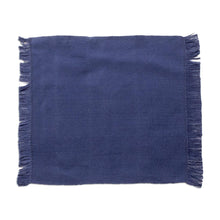 Load image into Gallery viewer, Handwoven Cotton Bubblegum Placemats with Napkins (Set of 4) - Bubblegum Paths | NOVICA
