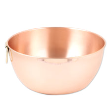 Load image into Gallery viewer, High-Polished Copper Bowl with Brass Handle Crafted in India - Timeless Splendor | NOVICA
