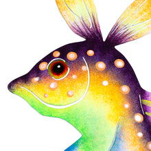 Load image into Gallery viewer, Handcrafted Alebrije Steel Wall Art of a Marine Creature - Marine Dream | NOVICA
