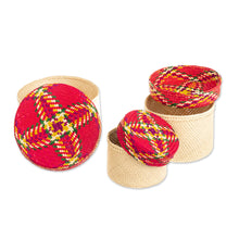 Load image into Gallery viewer, Handwoven Natural Fiber Colorful Baskets From Colombia - Nests of Nariño | NOVICA
