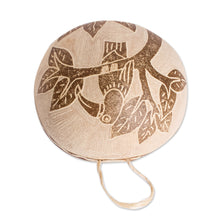 Load image into Gallery viewer, Toucan Wall Art Hand-Carved in Dried Calabash Gourd - Toucan Magic | NOVICA
