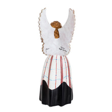 Load image into Gallery viewer, Lovely Hand-Painted Angel-Themed Ceramic Sculpture - Solola in White | NOVICA

