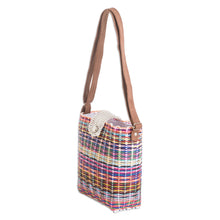 Load image into Gallery viewer, Colorful Eco-Friendly Handwoven Tote from Guatemala - Color Explosion | NOVICA
