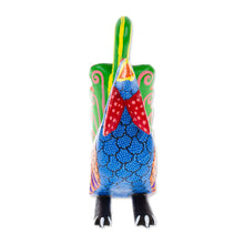 Load image into Gallery viewer, Wood Rooster Alebrije Figurine Carved and Painted by Hand - Imposing Rooster | NOVICA
