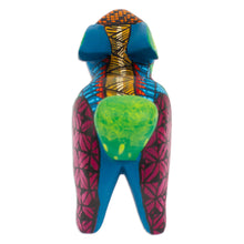Load image into Gallery viewer, Wood Alebrije Rabbit Figurine Hand-Painted in Mexico - Vivacious Rabbit | NOVICA
