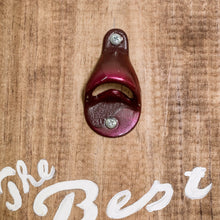 Load image into Gallery viewer, Hand-Painted Wood Wall Art and Mounted Bottle Opener - The Best Beer | NOVICA
