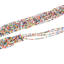 Load image into Gallery viewer, Handcrafted Multicolor Glass Beaded Long Strand Necklace - Color Show | NOVICA
