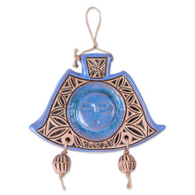 Load image into Gallery viewer, Handcrafted Traditional Blue Ceramic Armenian Daghdghan - Blue Daghdghan | NOVICA
