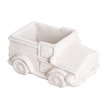 Load image into Gallery viewer, Handcrafted Whimsical Classic Truck Cement Flower Pot - Evergreen Truck | NOVICA
