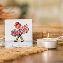 Load image into Gallery viewer, Traditional Child-Themed Paper Magnet from Guatemala - Playful Memories | NOVICA

