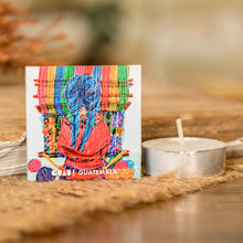 Load image into Gallery viewer, Traditional Weaver-Themed Paper Magnet from Guatemala - Weaver Memories | NOVICA
