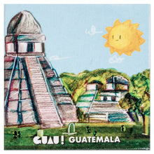 Load image into Gallery viewer, Traditional Tikal-Themed Paper Magnet from Guatemala - Ancestral Memories | NOVICA
