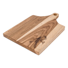 Load image into Gallery viewer, Handcrafted Laurel Wood Cutting Board with Macaw Engraving - Macaw's Delicacies | NOVICA
