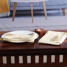 Load image into Gallery viewer, 2 Cotton Dish Towels with Hand-Block Printed Leaf Motifs - Leaf Splendor | NOVICA
