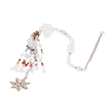 Load image into Gallery viewer, Worry Doll-Themed Crystal and Glass Beaded Suncatcher - Worry Doll | NOVICA
