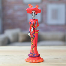 Load image into Gallery viewer, Lady Catrina in Red
