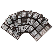 Load image into Gallery viewer, Traditional Ink on Paper Loteria Board Game Set from Mexico - Tequila Loteria | NOVICA
