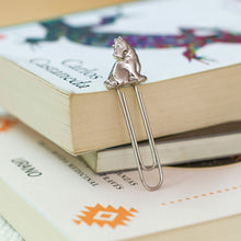 Load image into Gallery viewer, High-Polished Dog-Shaped Zamac Metal Clip Bookmark - Loyal Shine | NOVICA

