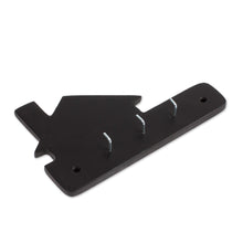 Load image into Gallery viewer, Minimalist Black Marble Key Rack Hand-Carved from Mexico - Night Keys | NOVICA
