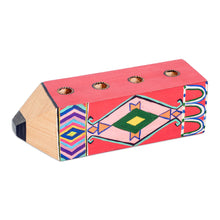 Load image into Gallery viewer, Traditional Guatemalan-Made Pen Holder in a Lacquered Finish - Folk Words | NOVICA
