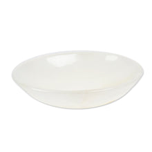 Load image into Gallery viewer, Modern Hand-Carved Oval White Onyx Snack Plate from Mexico - Earthy Heaven | NOVICA
