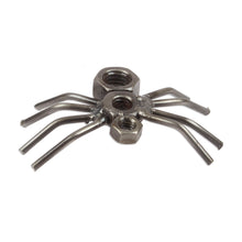 Load image into Gallery viewer, Eco-Friendly Recycled Metal Figurine with Spider Motif - Curious Spider | NOVICA
