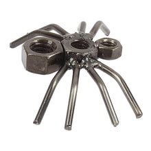 Load image into Gallery viewer, Eco-Friendly Recycled Metal Figurine with Spider Motif - Curious Spider | NOVICA
