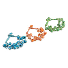Load image into Gallery viewer, Set of 3 Bohemian-Themed Colorful Handmade Beaded Bracelets - Boho Shades | NOVICA
