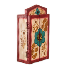 Load image into Gallery viewer, Hand-Painted Wood and Ceramic Retablo of Andean Music Store - Andean Music Store | NOVICA
