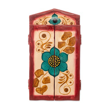 Load image into Gallery viewer, Hand-Painted Wood and Ceramic Retablo of Andean Music Store - Andean Music Store | NOVICA
