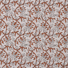 Load image into Gallery viewer, Floral and Vine-Themed Hand-Block Printed Cotton Sarong - Fabulous Foliage | NOVICA
