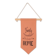 Load image into Gallery viewer, Set of 3 Cotton Wall Hangings with Inspirational Quotes - Positive Vibes | NOVICA
