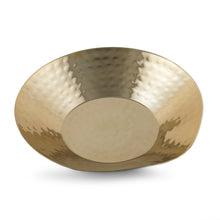 Load image into Gallery viewer, Brass-Plated Handcrafted Spoon Rest with Hammered Finish - Hammered Textures | NOVICA
