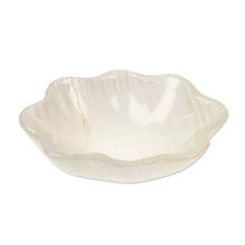 Load image into Gallery viewer, White Shell-Themed Marble Catchall Jewelry Tray Vanity Dish - White Shell | NOVICA
