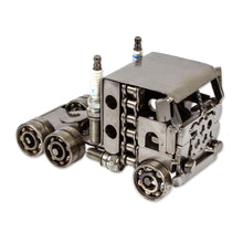 Load image into Gallery viewer, Polished Eco-Friendly Upcycled Truck Sculpture from Mexico - New Roads | NOVICA
