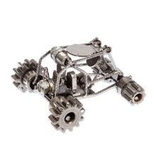 Load image into Gallery viewer, Eco-Friendly Recycled Metal Figurine of a Dune Buggy Car - Dune Buggy | NOVICA

