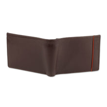 Load image into Gallery viewer, Modern Brown-Palette 100% Leather Wallet Handmade in India - The Chocolate Line | NOVICA
