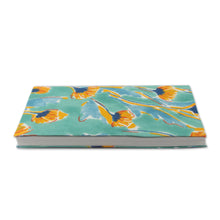 Load image into Gallery viewer, Floral-Patterned 100% Cotton Journal with 80 Paper Pages - Summer Tales | NOVICA

